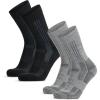 Multicolore (1x Noir/Gris  1x Gris Clair)