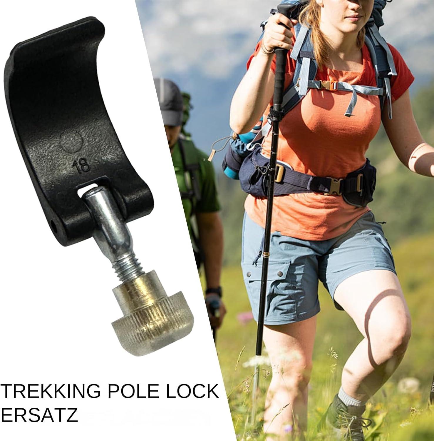 image:imageClips de fermeture pour btons de randonne Fermeture rapide de rechange pour btons de trekking pince de fixation pour btons descalade alpinisme camping trekking activits de plein airN 18