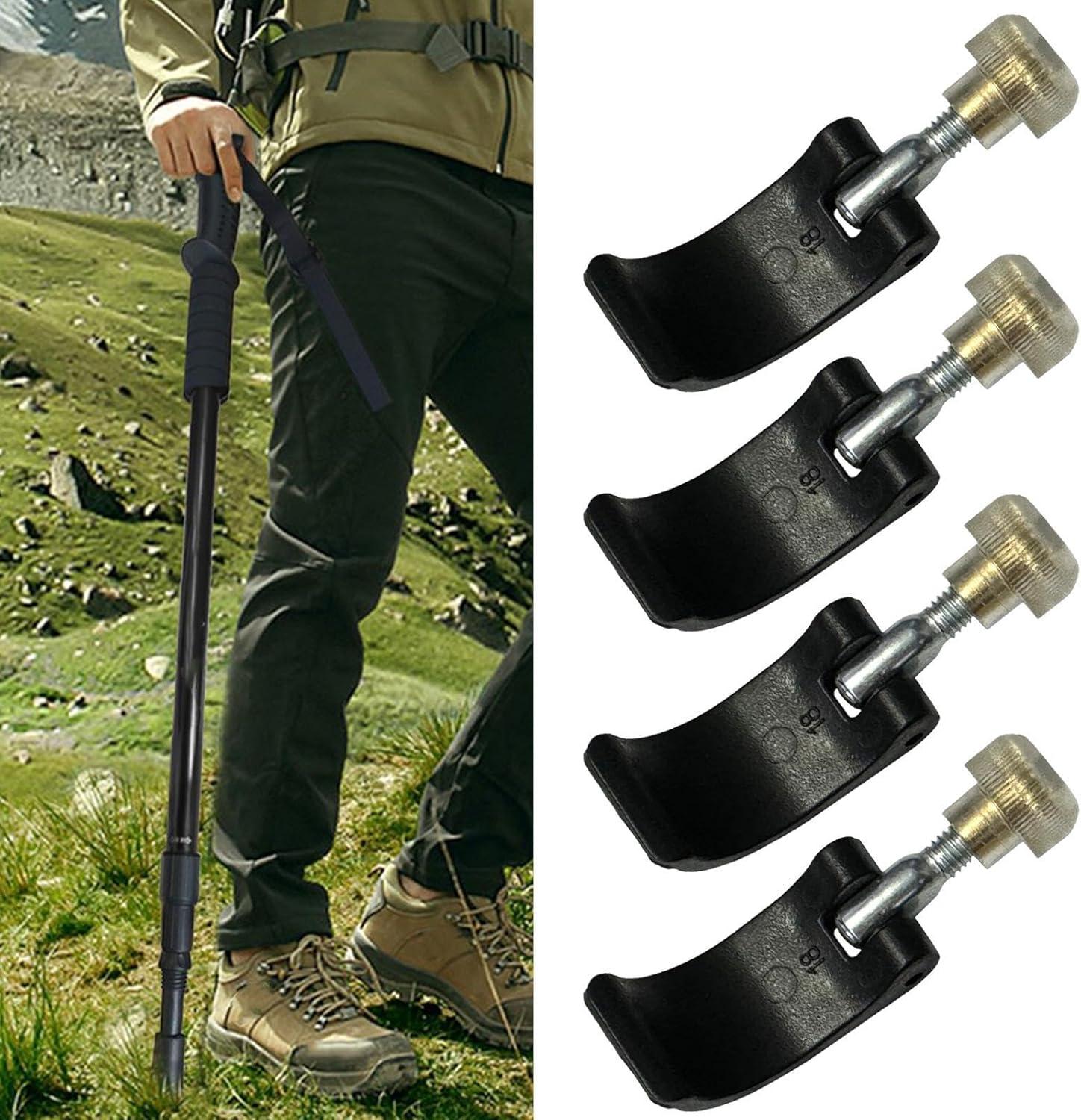 image:imageClips de fermeture pour btons de randonne Fermeture rapide de rechange pour btons de trekking pince de fixation pour btons descalade alpinisme camping trekking activits de plein airN 18