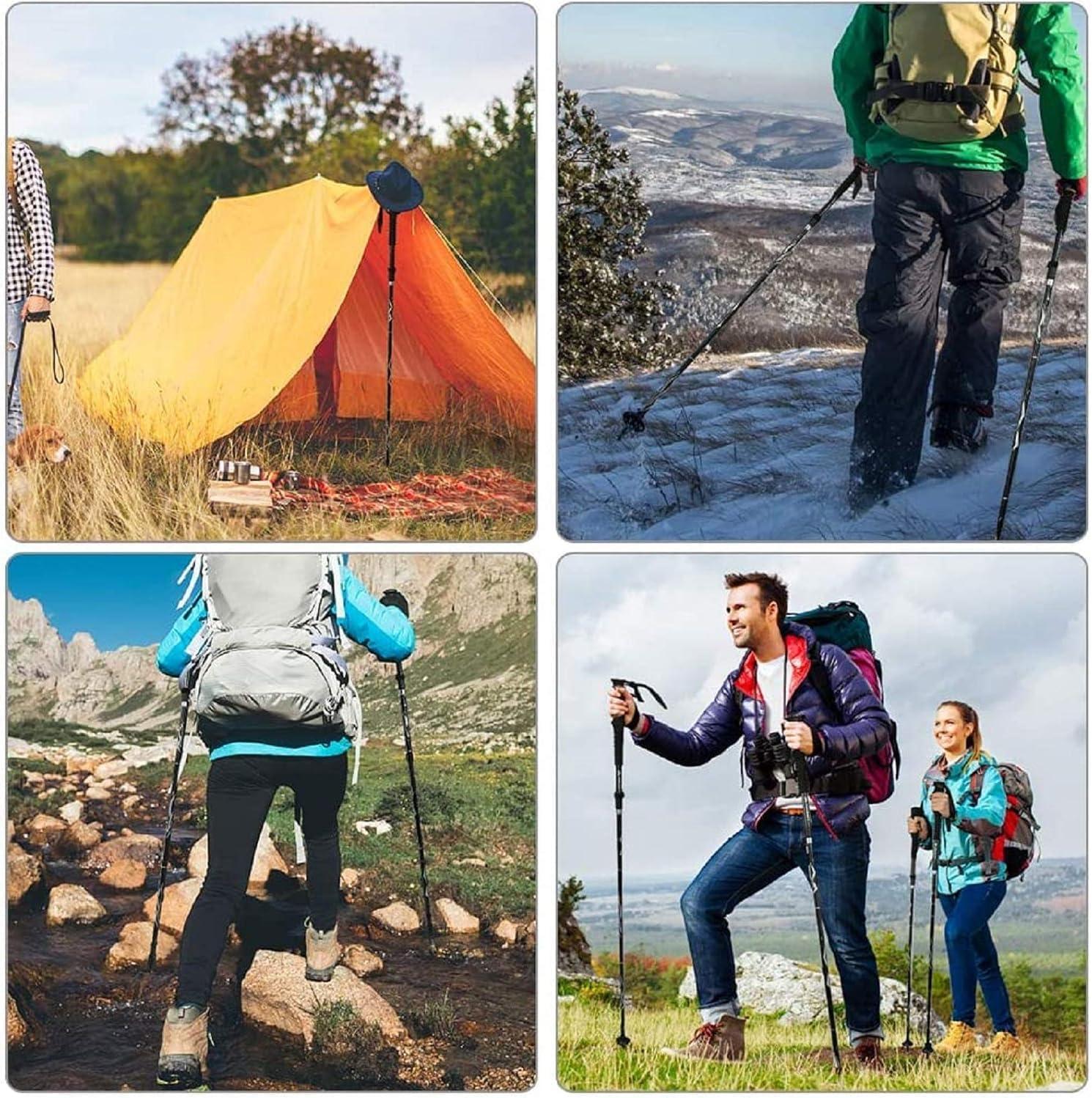 image:imageLot de 6 patins de marche nordique en caoutchouc Embouts en caoutchouc pour btons de randonne trekking btons de marche Asphalte