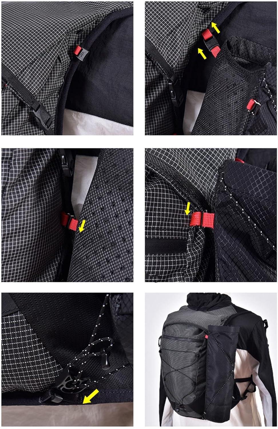 image:imageSac pour btons de trekking rsistant la pluie absorbant les chocs Btons de trekking pliables sac de transport Pour sac dos gilet dhydratation randonne alpinisme sports de plein air
