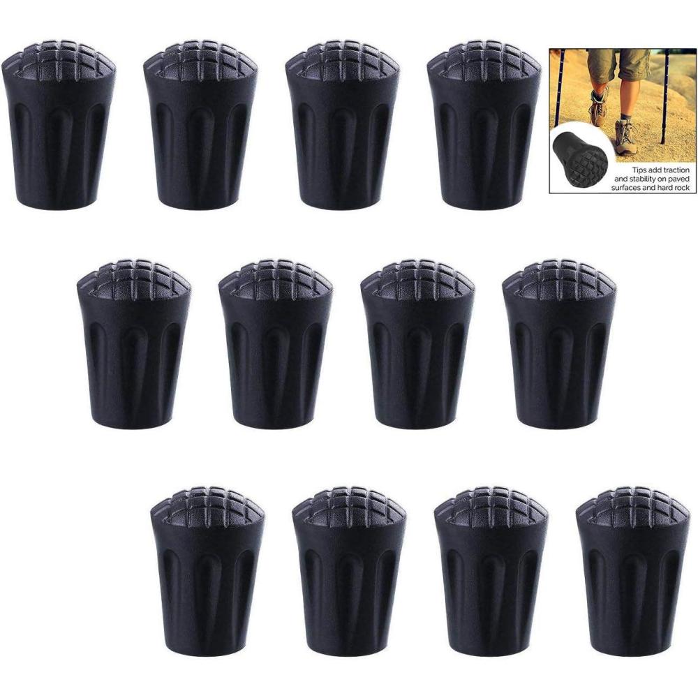 image:image12 Pices6 Paires de Protecteur en Caoutchouc pour la Plupart des Btons de Randonne Trekking Btons de Marche