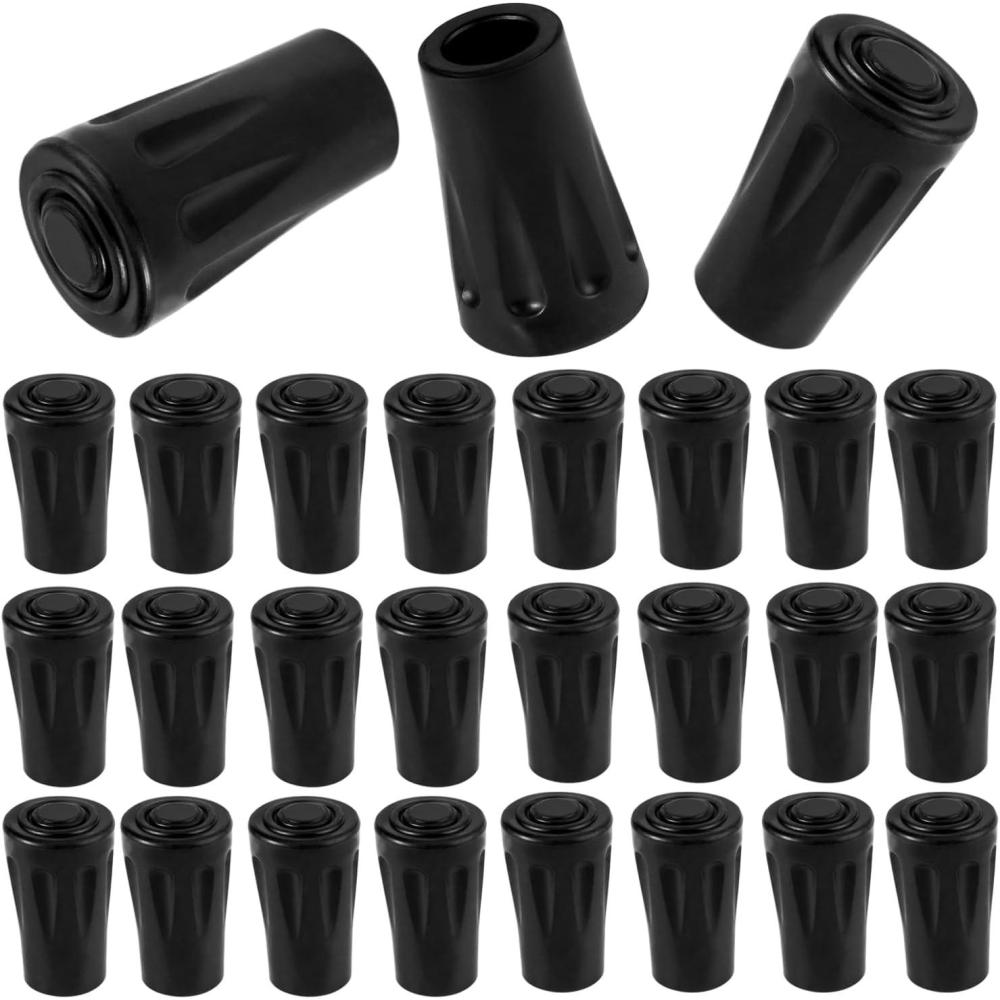 image:image24 Pices12 Paires Protecteur en Caoutchouc Embouts pour Btons de Marche Nordique Trekking Tampon Baton de Marche Universels pour Tous Btons de Randonne