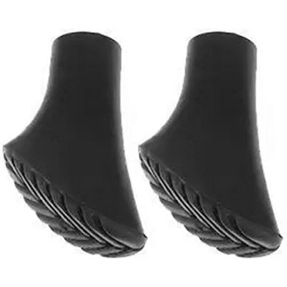 image:imageBtons de randonne avec pieds en caoutchouc Ensemble dembouts lgers durables et antidrapants Support descalade pour sentier stabilit utilisation en plein air voyage marche2 pices