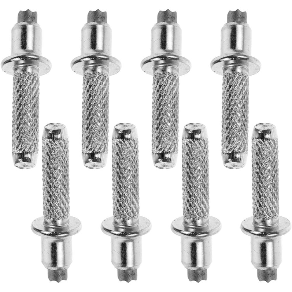 image:imageGarneck Lot de 8 pointes en mtal pour btons de randonne Pointes robustes en acier au tungstne pour un maintien optimal et pour la randonne et la promenade