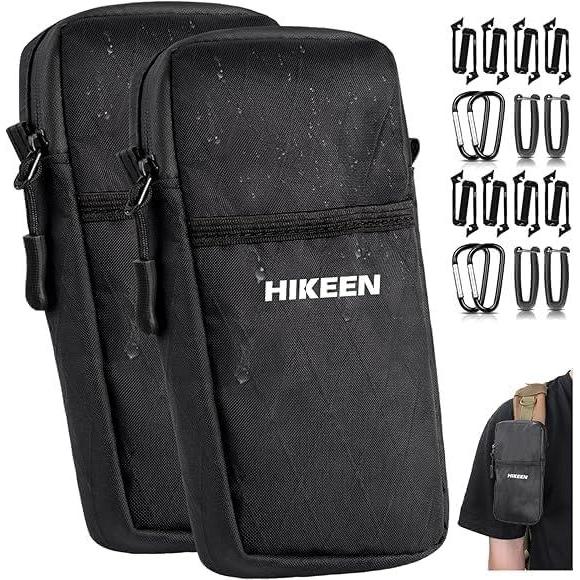 image:imageHikeen XPac Sacoche Tactique Multifonction avec Mousqueton Poche Molle Impermable Unisexe Pochette Ceinture EDC pour Randonne Chasse et Camping2 Pices
